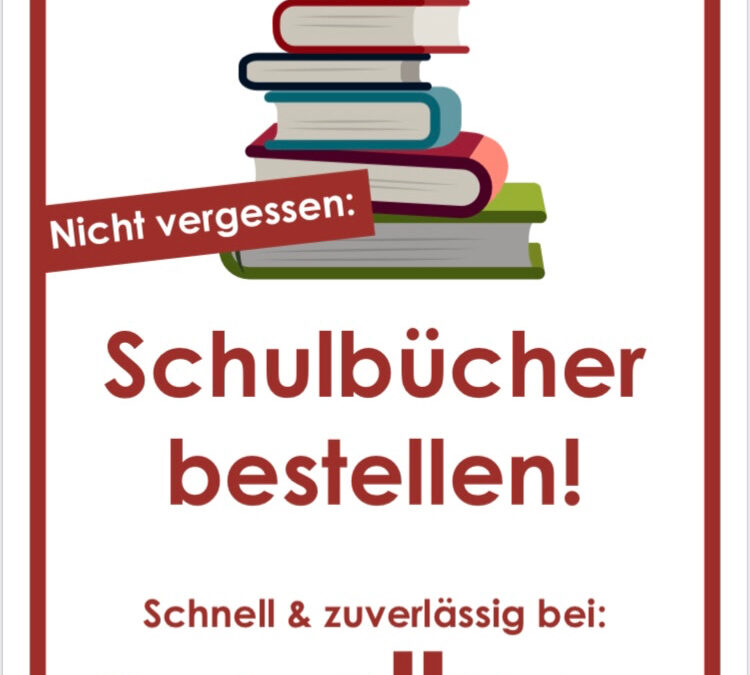 Juhuu, die Schulbücher kommen!