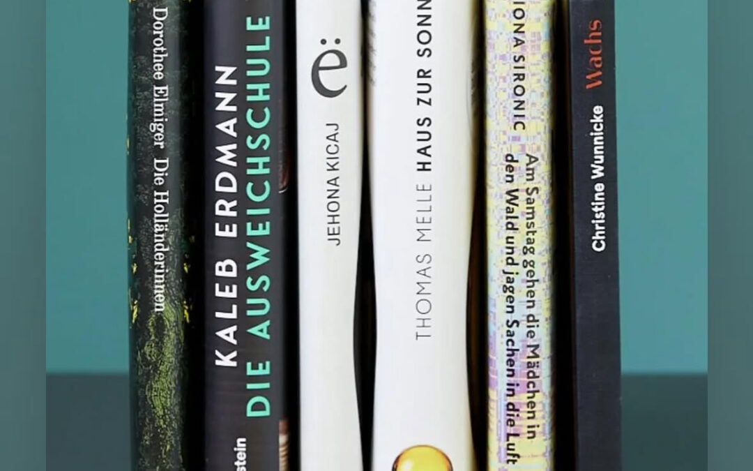 Die Shortlist für den Deutschen Buchpreis steht!