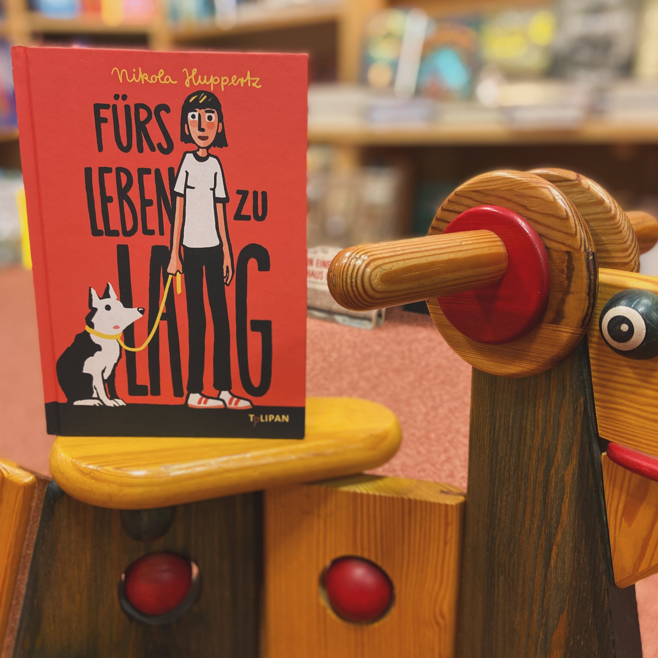 Kinderbuchlesung am 24. Februar: Nikola Huppertz mit „Fürs Leben zu lang“