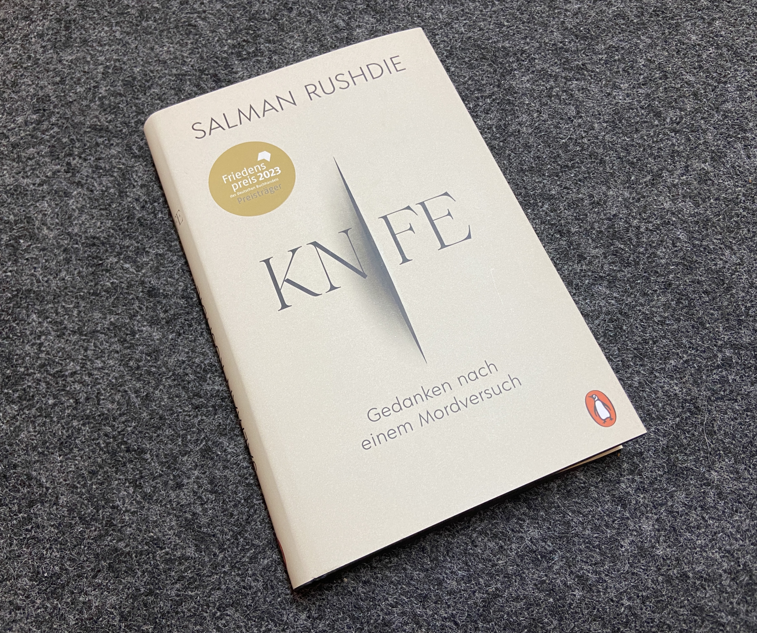 Buchtipp: „Knife“ von Salman Rushdie