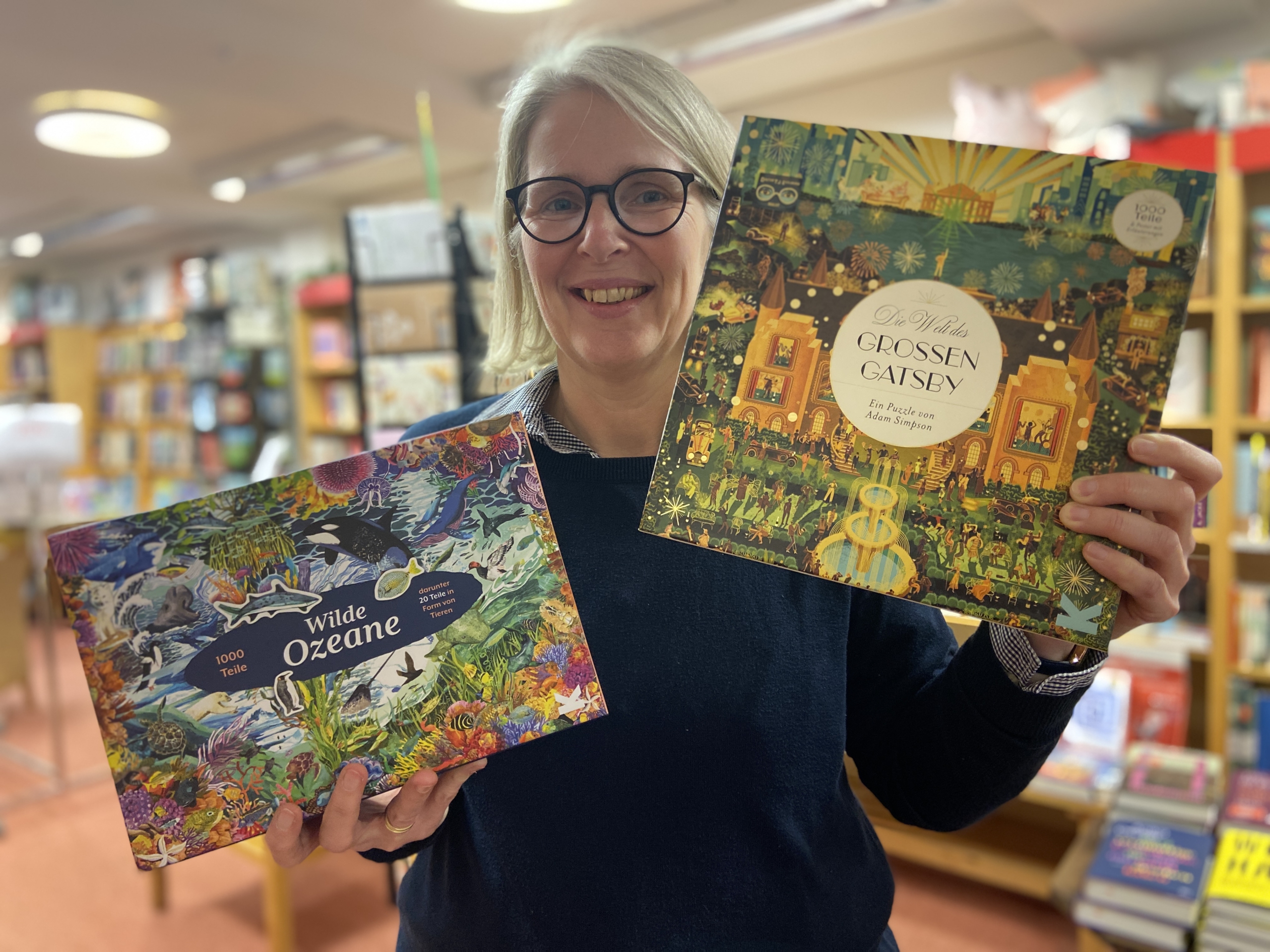 Frisch im Laden: Puzzles und Spiele