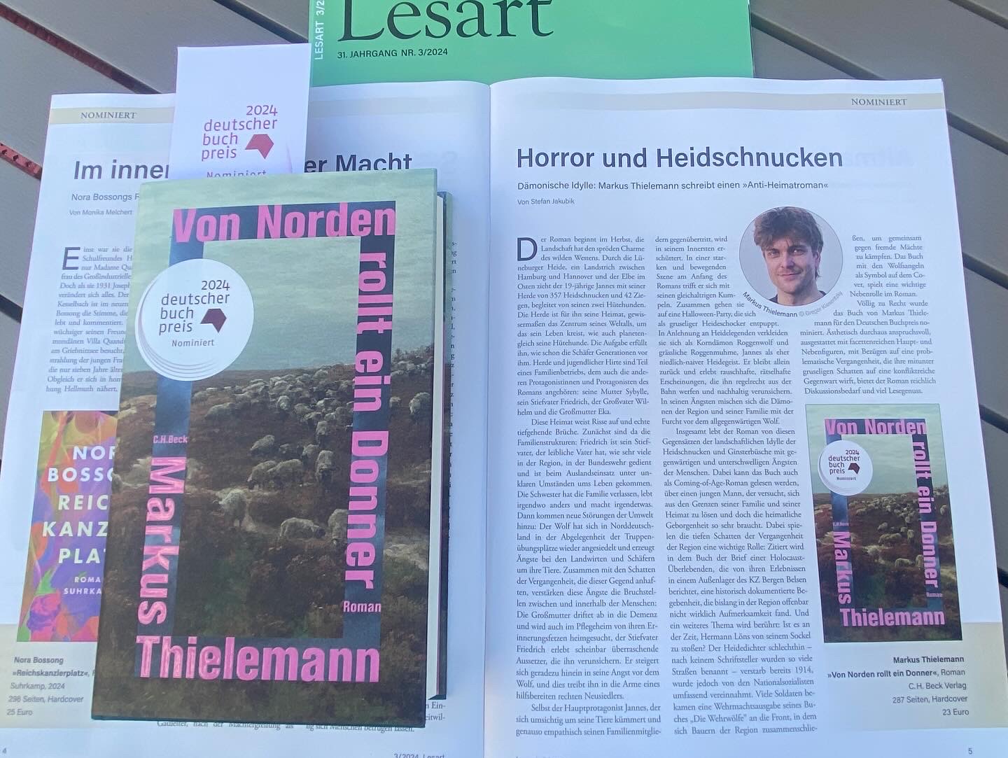 Aktuelle Ausgabe der „Lesart“ mit einem Beitrag von Stefan Jakubik über „Von Norden rollt ein Donner“