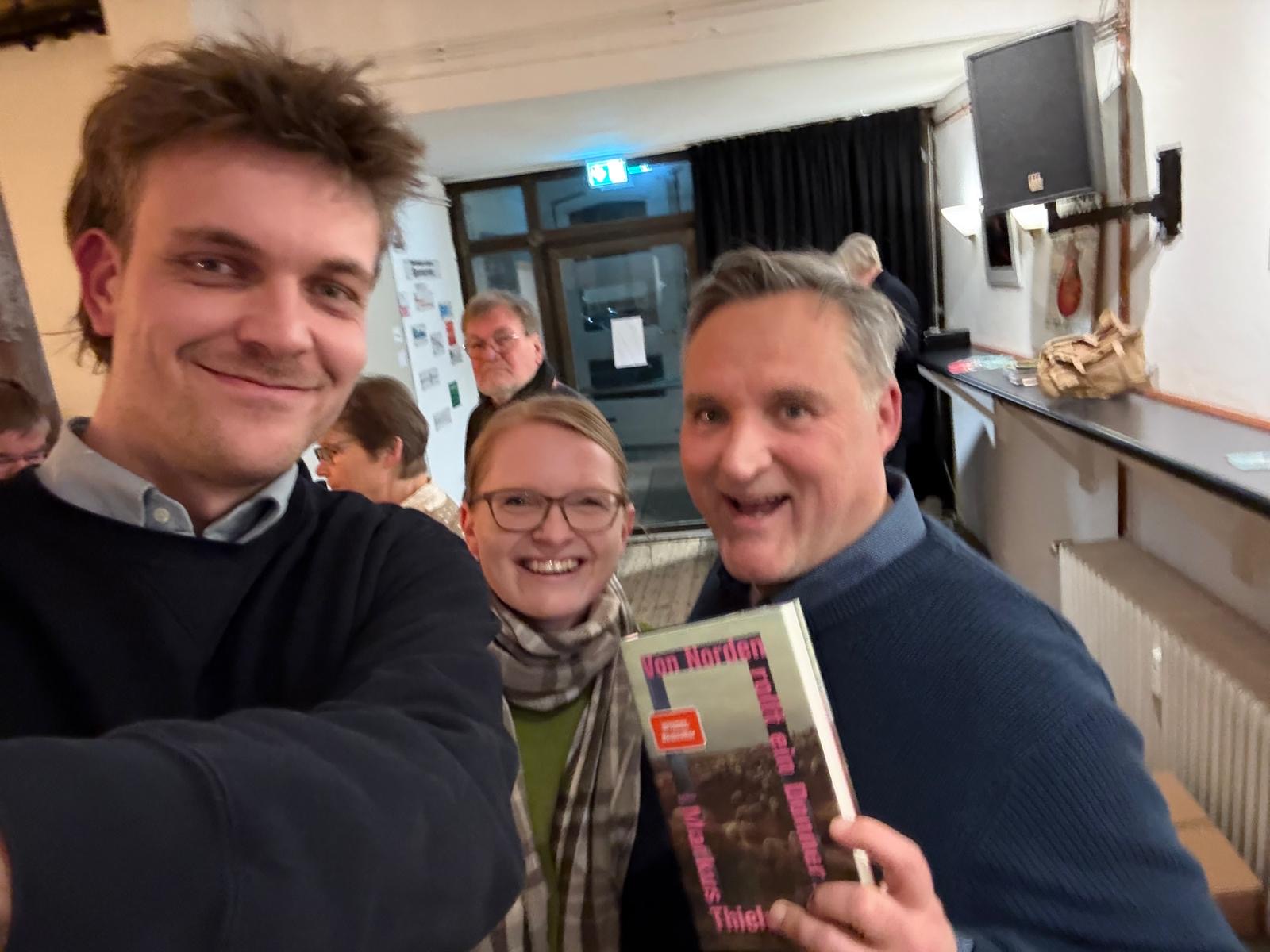 Beeindruckend: Die ausverkaufte Lesung mit Markus Thielemann